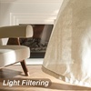 image:imageDriftAway Natural Linen Curtains 84 Inches Long 3 Pound Thick Semi Sheer 2 Panels Farmhouse Real Flax 3 Inch Rod Pocket Back Tab Boho Rustic Light Filtering Window Drapes for Bedroom Privacy AssuredLight Linen