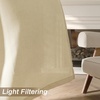 image:imageDriftAway Natural Linen Curtains 84 Inches Long 3 Pound Thick Semi Sheer 2 Panels Farmhouse Real Flax 3 Inch Rod Pocket Back Tab Boho Rustic Light Filtering Window Drapes for Bedroom Privacy AssuredBeige