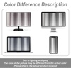 image:imageDriftAway Ombre Linen Textured Gradient Color Lined Blackout Grommet Window Curtains for Living Room Bedroom 2 Panels 50 Inch by 84 Inch Gray to White