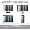 image:imageDriftAway Ombre Linen Textured Gradient Color Lined Blackout Grommet Window Curtains for Living Room Bedroom 2 Panels 50 Inch by 84 Inch White to Gray