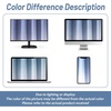 image:imageDriftAway Ombre Linen Textured Gradient Color Lined Blackout Window Curtains Grommet 2 Layers 2 Panels 50 Inch by 84 Inch Navy Blue to White
