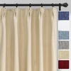 image:imageDriftAway Pinch Pleat Blackout Curtains 84 Inches Long Linen Curtains 2 Panels Set Linen Textured Curtains for Bedroom Living Room Thermal Insulated Privacy Back Tab Window Drapes 52x84 BeigeBeige