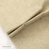 image:imageDriftAway Pinch Pleat Blackout Curtains 84 Inches Long Linen Curtains 2 Panels Set Linen Textured Curtains for Bedroom Living Room Thermal Insulated Privacy Back Tab Window Drapes 52x84 BeigeBeige