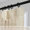 image:imageDriftAway Pinch Pleat Linen Textured Semi Sheer Solid Farmhouse and Modern Rustic Linen Curtains 2 Panels 50 inches Wide by 84 Inches Long Drapes for Living Room Bedroom Light Linen BirchBeige