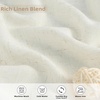 image:imageDriftAway Pinch Pleat Linen Textured Semi Sheer Solid Farmhouse and Modern Rustic Linen Curtains 2 Panels 50 inches Wide by 84 Inches Long Drapes for Living Room Bedroom Light Linen BirchLight Linen Birch