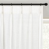 image:imageDriftAway Pinch Pleat Linen Textured Semi Sheer Solid Farmhouse and Modern Rustic Linen Curtains 2 Panels 50 inches Wide by 84 Inches Long Drapes for Living Room Bedroom Light Linen BirchLight Linen Birch