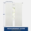 image:imageDriftAway Pinch Pleat Linen Textured Semi Sheer Solid Farmhouse and Modern Rustic Linen Curtains 2 Panels 50 inches Wide by 84 Inches Long Drapes for Living Room Bedroom Light Linen BirchLight Linen Birch