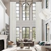 image:imageDriftAway Pinch Pleat Linen Textured Semi Sheer Solid Farmhouse and Modern Rustic Linen Curtains 2 Panels 50 inches Wide by 84 Inches Long Drapes for Living Room Bedroom Light Linen BirchLight Linen Birch