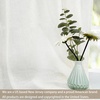 image:imageDriftAway Pinch Pleat Linen Textured Semi Sheer Solid Farmhouse and Modern Rustic Linen Curtains 2 Panels 50 inches Wide by 84 Inches Long Drapes for Living Room Bedroom Light Linen BirchLight Linen Birch