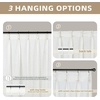 image:imageDriftAway Pinch Pleat Linen Textured Semi Sheer Solid Farmhouse and Modern Rustic Linen Curtains 2 Panels 50 inches Wide by 84 Inches Long Drapes for Living Room Bedroom Light Linen BirchLight Linen Birch