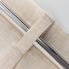 image:imageDriftAway Pinch Pleat Linen Textured Semi Sheer Solid Farmhouse and Modern Rustic Linen Curtains 2 Panels 50 inches Wide by 84 Inches Long Drapes for Living Room Bedroom Light Linen BirchBeige