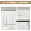 image:imageDriftAway Pinch Pleat Linen Textured Semi Sheer Solid Farmhouse and Modern Rustic Linen Curtains 2 Panels 50 inches Wide by 84 Inches Long Drapes for Living Room Bedroom Light Linen BirchLight Linen Birch