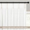 image:imageDriftAway Pinch Pleat Linen Textured Semi Sheer Solid Farmhouse and Modern Rustic Linen Curtains 2 Panels 50 inches Wide by 84 Inches Long Drapes for Living Room Bedroom Light Linen BirchLight Linen Birch