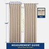 image:imageDriftAway Pinch Pleat Linen Textured Semi Sheer Solid Farmhouse and Modern Rustic Linen Curtains 2 Panels 50 inches Wide by 84 Inches Long Drapes for Living Room Bedroom Light Linen BirchBeige