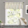 image:imageDriftAway Pinch Pleat Valance for Kitchen Window Linen Textured Valance for Living Room Farmhouse Semi Sheer Linen Curtain Valance Window Treatment Back Tabs 50 Inches by 16 Inches Light LinenBeige
