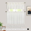 image:imageDriftAway Pinch Pleat Valance for Kitchen Window Linen Textured Valance for Living Room Farmhouse Semi Sheer Linen Curtain Valance Window Treatment Back Tabs 50 Inches by 16 Inches Light LinenLight Linen