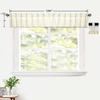 image:imageDriftAway Pinch Pleat Valance for Kitchen Window Linen Textured Valance for Living Room Farmhouse Semi Sheer Linen Curtain Valance Window Treatment Back Tabs 50 Inches by 16 Inches Light LinenLight Linen
