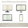 image:imageDriftAway Pinch Pleat Valance for Kitchen Window Linen Textured Valance for Living Room Farmhouse Semi Sheer Linen Curtain Valance Window Treatment Back Tabs 50 Inches by 16 Inches Light LinenLight Linen