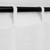 image:imageDriftAway Pinch Pleated Curtains 84 Inch Length Faux Linen Slub Textured White Semi Sheer 2 Panels 52 Inch Width Light Filtering Window Curtains for Living Room Bedroom Farmhouse Back Tab Drapes