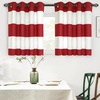 image:imageDriftAway Red Striped Room Darkening Curtains Patriotic Horizontal Stripe Classic Grommet Drapes for Bedroom Living Room Thermal Insulated Panels for Holidays July 4th Labor Day Thanksgiving ChristmasRed and White