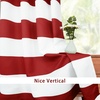 image:imageDriftAway Red Striped Room Darkening Curtains Patriotic Horizontal Stripe Classic Grommet Drapes for Bedroom Living Room Thermal Insulated Panels for Holidays July 4th Labor Day Thanksgiving ChristmasRed and White
