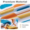 image:imageDriftAway Riley Geo Lined Window Curtain Valance Mid Century Geometric Pattern 2 Layers Rod Pocket 52 Inch by 18 Inch Plus 2 Inch CottaTeal