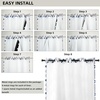 image:imageDriftAway Soundproof Thermal Insulated Quilted Curtain Liners for Bedroom Sound Barrier Blackout Cold Heat Noise Reducing Energy Saving 50 Inches by 92 Inches Grayish White Two Panels100 Blackout Thermal Sound Reducing
