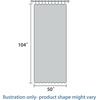 image:imageDriftAway Soundproof Thermal Insulated Quilted Curtain Liners for Bedroom Sound Barrier Blackout Cold Heat Noise Reducing Energy Saving 50 Inches by 92 Inches Grayish White Two Panels100 Blackout Thermal Sound Reducing