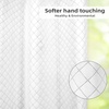 image:imageDriftAway Soundproof Thermal Insulated Quilted Curtain Liners for Bedroom Sound Barrier Blackout Cold Heat Noise Reducing Energy Saving 50 Inches by 92 Inches Grayish White Two Panels80 Blackout Thermal Sound Reducing