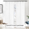 image:imageDriftAway Soundproof Thermal Insulated Quilted Curtain Liners for Bedroom Sound Barrier Blackout Cold Heat Noise Reducing Energy Saving 50 Inches by 92 Inches Grayish White Two Panels80 Blackout Thermal Sound Reducing