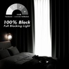 image:imageDriftAway Soundproof Thermal Insulated Quilted Curtain Liners for Bedroom Sound Barrier Blackout Cold Heat Noise Reducing Energy Saving 50 Inches by 92 Inches Grayish White Two Panels100 Blackout Thermal Sound Reducing