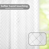 image:imageDriftAway Soundproof Thermal Insulated Quilted Curtain Liners for Bedroom Sound Barrier Blackout Cold Heat Noise Reducing Energy Saving 50 Inches by 92 Inches Grayish White Two Panels80 Blackout Thermal Sound Reducing