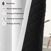 image:imageDriftAway Soundproof Thermal Insulated Quilted Curtain Liners for Bedroom Sound Barrier Blackout Cold Heat Noise Reducing Energy Saving 50 Inches by 92 Inches Grayish White Two Panels100 Blackout Thermal Sound Reducing