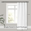 image:imageDriftAway Soundproof Thermal Insulated Quilted Curtain Liners for Bedroom Sound Barrier Blackout Cold Heat Noise Reducing Energy Saving 50 Inches by 92 Inches Grayish White Two Panels100 Blackout Thermal Sound Reducing