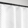 image:imageDriftAway Soundproof Thermal Insulated Quilted Curtain Liners for Bedroom Sound Barrier Blackout Cold Heat Noise Reducing Energy Saving 50 Inches by 92 Inches Grayish White Two Panels80 Blackout Thermal Sound Reducing