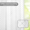 image:imageDriftAway Soundproof Thermal Insulated Quilted Curtain Liners for Bedroom Sound Barrier Blackout Cold Heat Noise Reducing Energy Saving 50 Inches by 92 Inches Grayish White Two Panels80 Blackout Thermal Sound Reducing