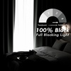 image:imageDriftAway Soundproof Thermal Insulated Quilted Curtain Liners for Bedroom Sound Barrier Blackout Cold Heat Noise Reducing Energy Saving 50 Inches by 92 Inches Grayish White Two Panels100 Blackout Thermal Sound Reducing
