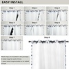 image:imageDriftAway Soundproof Thermal Insulated Quilted Curtain Liners for Bedroom Sound Barrier Blackout Cold Heat Noise Reducing Energy Saving 50 Inches by 92 Inches Grayish White Two Panels100 Blackout Thermal Sound Reducing