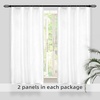 image:imageDriftAway Soundproof Thermal Insulated Quilted Curtain Liners for Bedroom Sound Barrier Blackout Cold Heat Noise Reducing Energy Saving 50 Inches by 92 Inches Grayish White Two Panels80 Blackout Thermal Sound Reducing