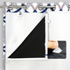 image:imageDriftAway Soundproof Thermal Insulated Quilted Curtain Liners for Bedroom Sound Barrier Blackout Cold Heat Noise Reducing Energy Saving 50 Inches by 92 Inches Grayish White Two Panels100 Blackout Thermal Sound Reducing
