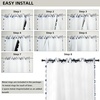 image:imageDriftAway Soundproof Thermal Insulated Quilted Curtain Liners for Bedroom Sound Barrier Blackout Cold Heat Noise Reducing Energy Saving 50 Inches by 92 Inches Grayish White Two Panels100 Blackout Thermal Sound Reducing