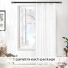 image:imageDriftAway Soundproof Thermal Insulated Quilted Curtain Liners for Bedroom Sound Barrier Blackout Cold Heat Noise Reducing Energy Saving 50 Inches by 92 Inches Grayish White Two Panels80 Blackout Thermal Sound Reducing