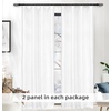 image:imageDriftAway Soundproof Thermal Insulated Quilted Curtain Liners for Bedroom Sound Barrier Blackout Cold Heat Noise Reducing Energy Saving 50 Inches by 92 Inches Grayish White Two Panels80 Blackout Thermal Sound Reducing