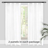 image:imageDriftAway Soundproof Thermal Insulated Quilted Curtain Liners for Bedroom Sound Barrier Blackout Cold Heat Noise Reducing Energy Saving 50 Inches by 92 Inches Grayish White Two Panels80 Blackout Thermal Sound Reducing