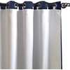image:imageDriftAway Thermal Insulated 100 Percent Darkening Blackout Curtain Liner 2 Panels Each Liner Size 50 Inch by 92 Inch Rings Included Off White PanelOff White
