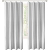 image:imageDriftAway Thermal Insulated 100 Percent Darkening Blackout Curtain Liner 2 Panels Each Liner Size 50 Inch by 92 Inch Rings Included Off White PanelOff White