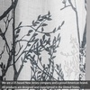 image:imageDriftAway Tree Branch Blackout Curtains Double Layer 84 Inches Long for Bedroom Printed Patterned Classic Thermal Insulated Summer Sound Lined Grommet Drapes for Living Room 2 Panels YellowWhiteLinen Gray
