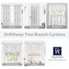 image:imageDriftAway Tree Branch Blackout Curtains Double Layer 84 Inches Long for Bedroom Printed Patterned Classic Thermal Insulated Summer Sound Lined Grommet Drapes for Living Room 2 Panels YellowWhiteGrey