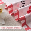 image:imageDriftAway Valentines Day Valances for Windows Red Truck Heart Rose Flower Love Kitchen Curtain Valance Rod Pocket Short Window Valance Holiday Home Decor 14 inch Length for Bathroom Living RoomPink and White