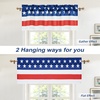 image:imageDriftAway Valentines Day Valances for Windows Red Truck Heart Rose Flower Love Kitchen Curtain Valance Rod Pocket Short Window Valance Holiday Home Decor 14 inch Length for Bathroom Living RoomNavy Red White
